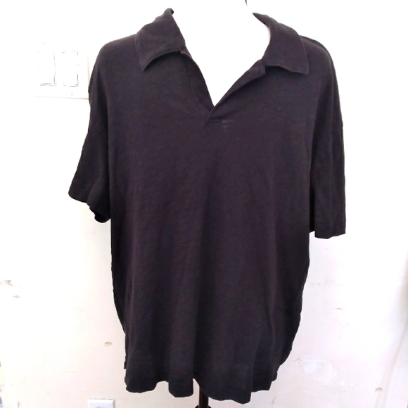 Calvin Klein Jeans open neck tshirt sz XL - Picture 1 of 7